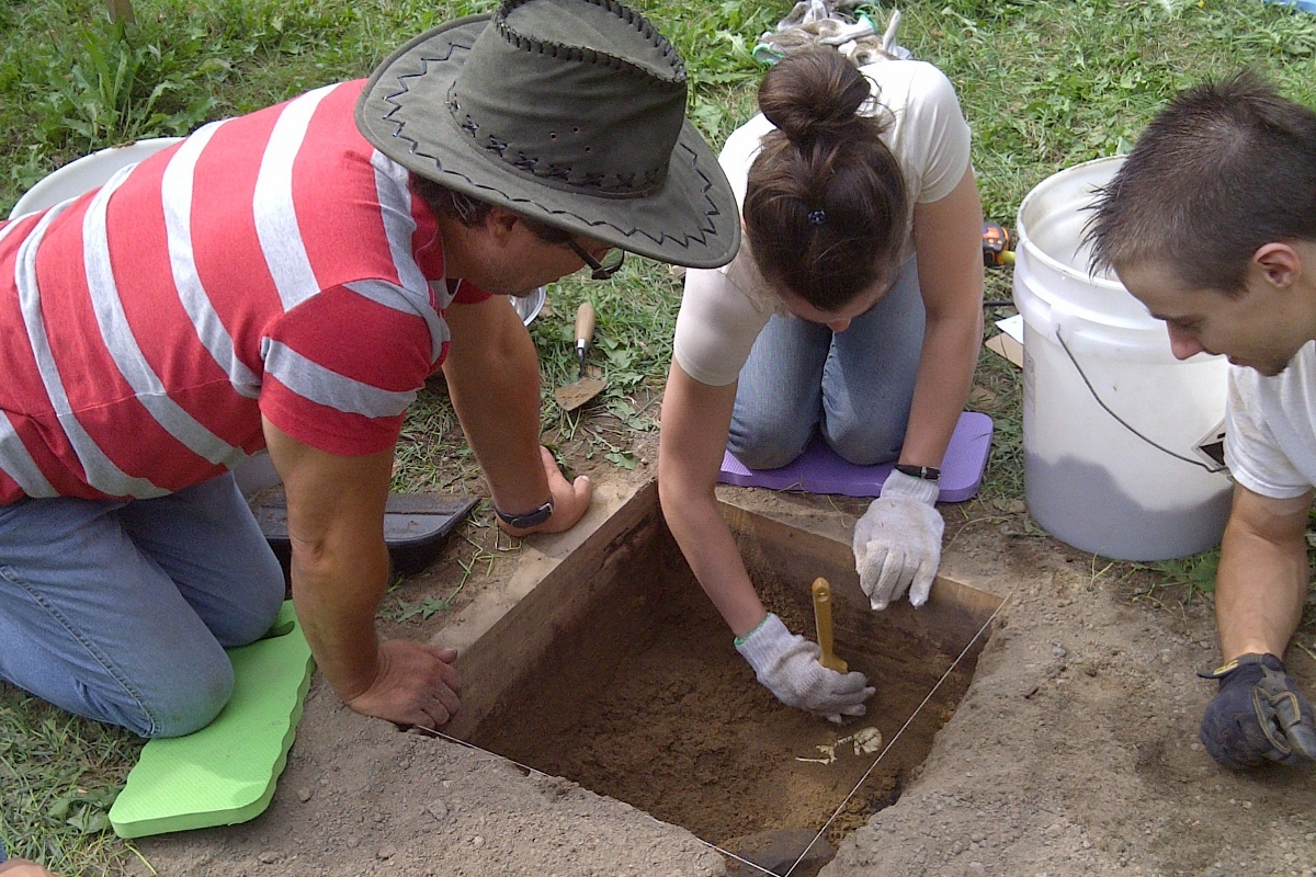 Centre du Qu�bec : R�coltons le Pass� - Vivez l'arch�ologie