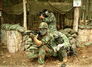 Lanaudi�re : Bigfoot paintball