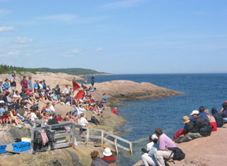 C�te-Nord : Camping Bon-D�sir