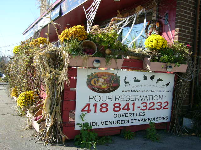 Qu�bec-Capitale Nationale : La Table du Chef Robert Bolduc