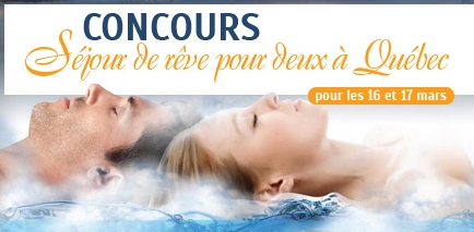 CONCOURS Gagnez un sjour de rve pour deux  Qubec